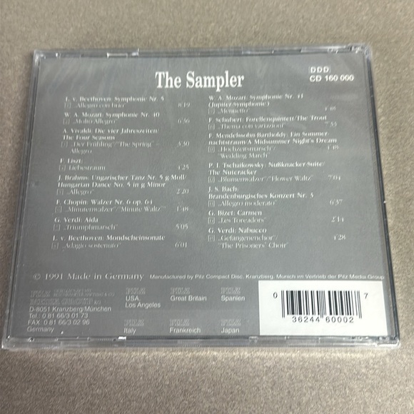 Vienna Master Series Digital Classic “The Sampler”Mozart, Beethoven & more - Picture 2 of 11